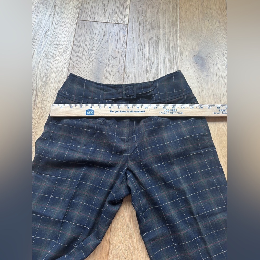 Vintage Talbots B.moss plaid relaxed fit capri pants 2 - Picture 5 of 7